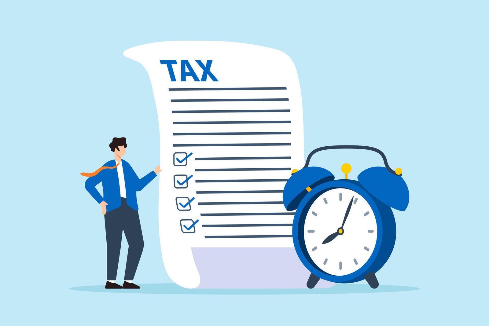 Tax deadline reminder calendar showing important IRS due dates